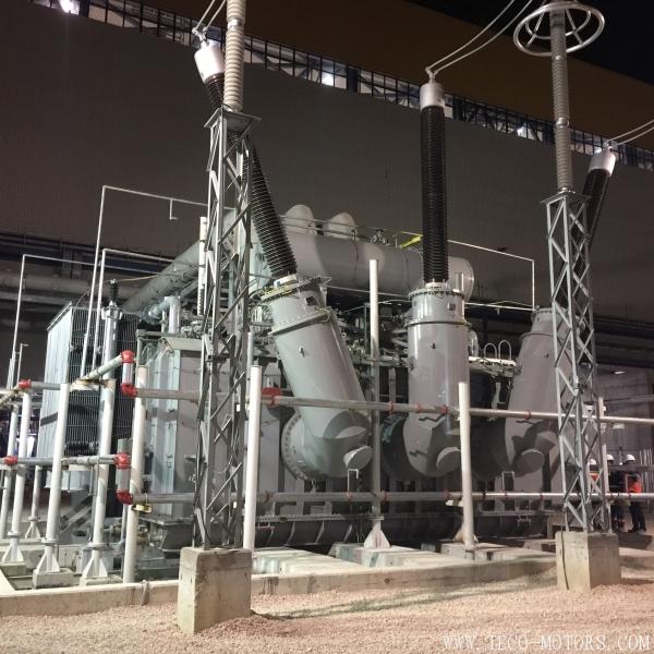 【電廠】土耳其速馬工程主變和廠變經過次沖擊后，1號機組倒送電一次成功