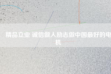 精品立業(yè) 誠(chéng)信做人勵(lì)志做中國(guó)最好的電機(jī)
          